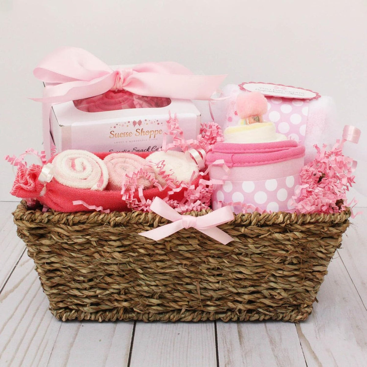 Zankubom 1 LB Pink Crinkle Cut Paper Shred Filler Great for Gift Wrapping, Basket Fillers
