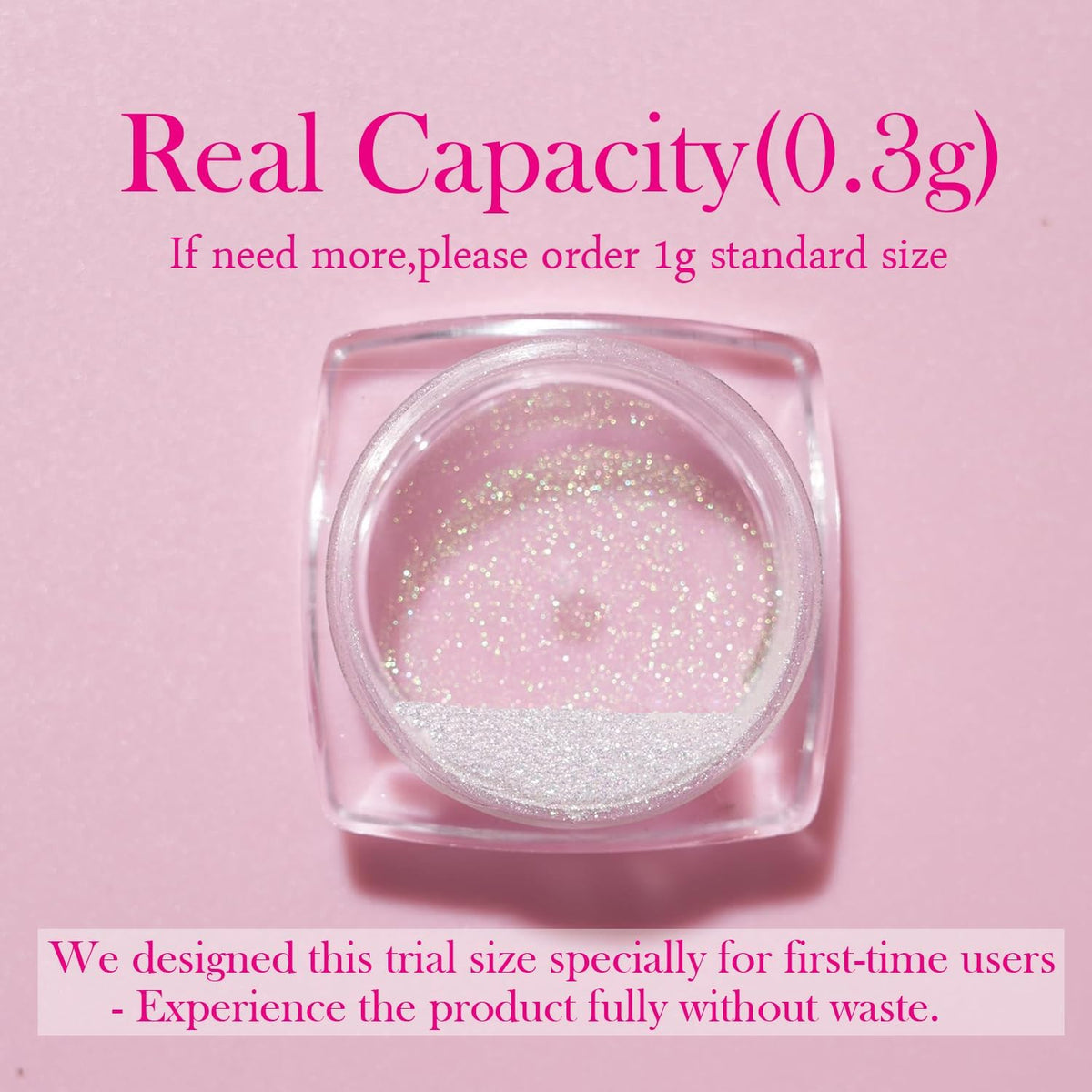 Pretty Diva Moonlight Chrome Nail Powder, Unicorn Mermaid Chrome Powder for Nails, Aurora Nail