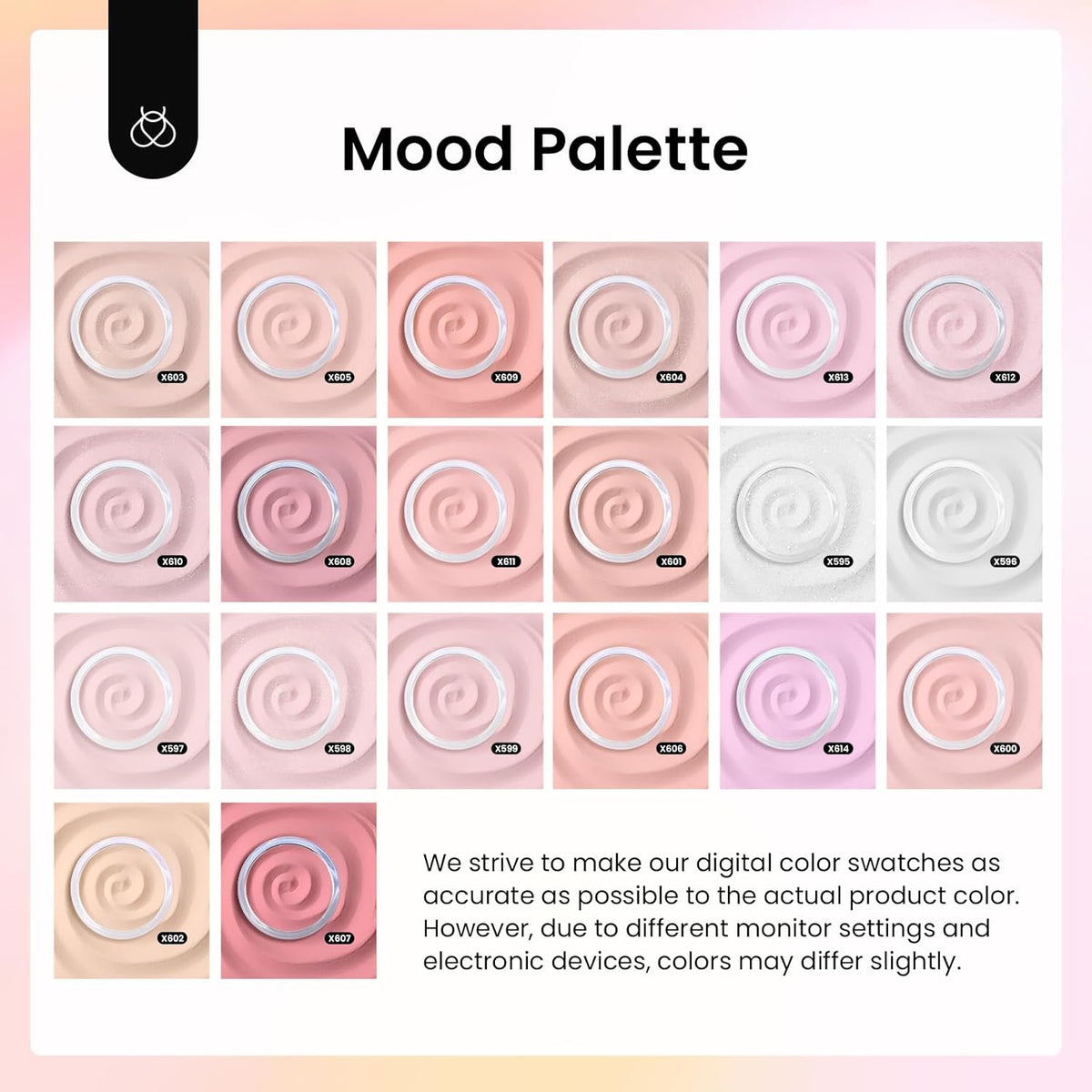Beetles Pink Nude Dip Powder Nail Kit, 20 Colors Neutral Jelly Pink Sheer Glitter White Dip Nails