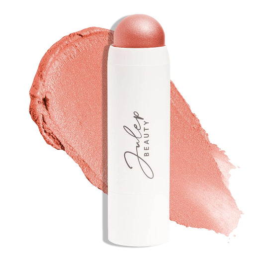 Julep Skip The Brush Cream to Powder Blush Stick - Rose Gold - Blendable and Buildable Color