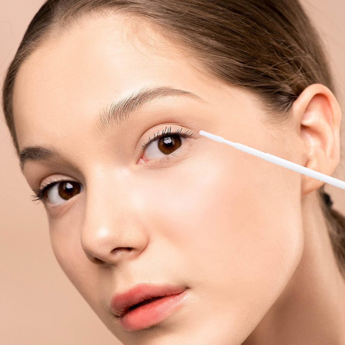 200PCS Micro Applicators Brushes Mini Cotton Swabs Remove Grafted Eyelash Glue Dedicated Brush
