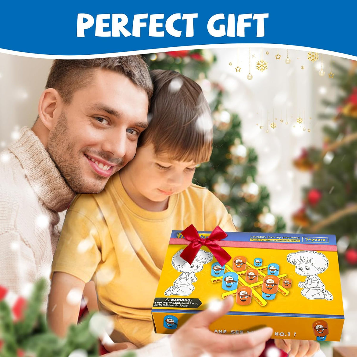 New Tic Tac Toe Game,Strategy Board Game,Head-to-Head Game,Family Games,Children's Day Gifts,Party
