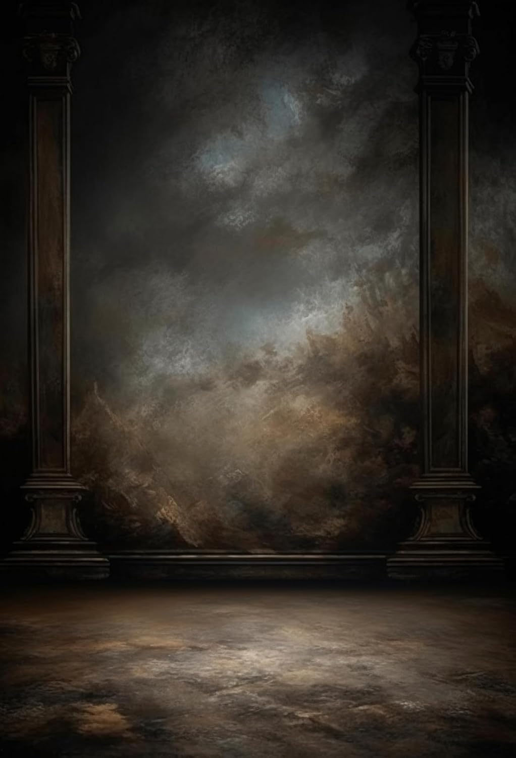 6x9ft Dark Vintage Photography Backdrops Portrait Photo Backdrop Wedding Bridal Show Birthday