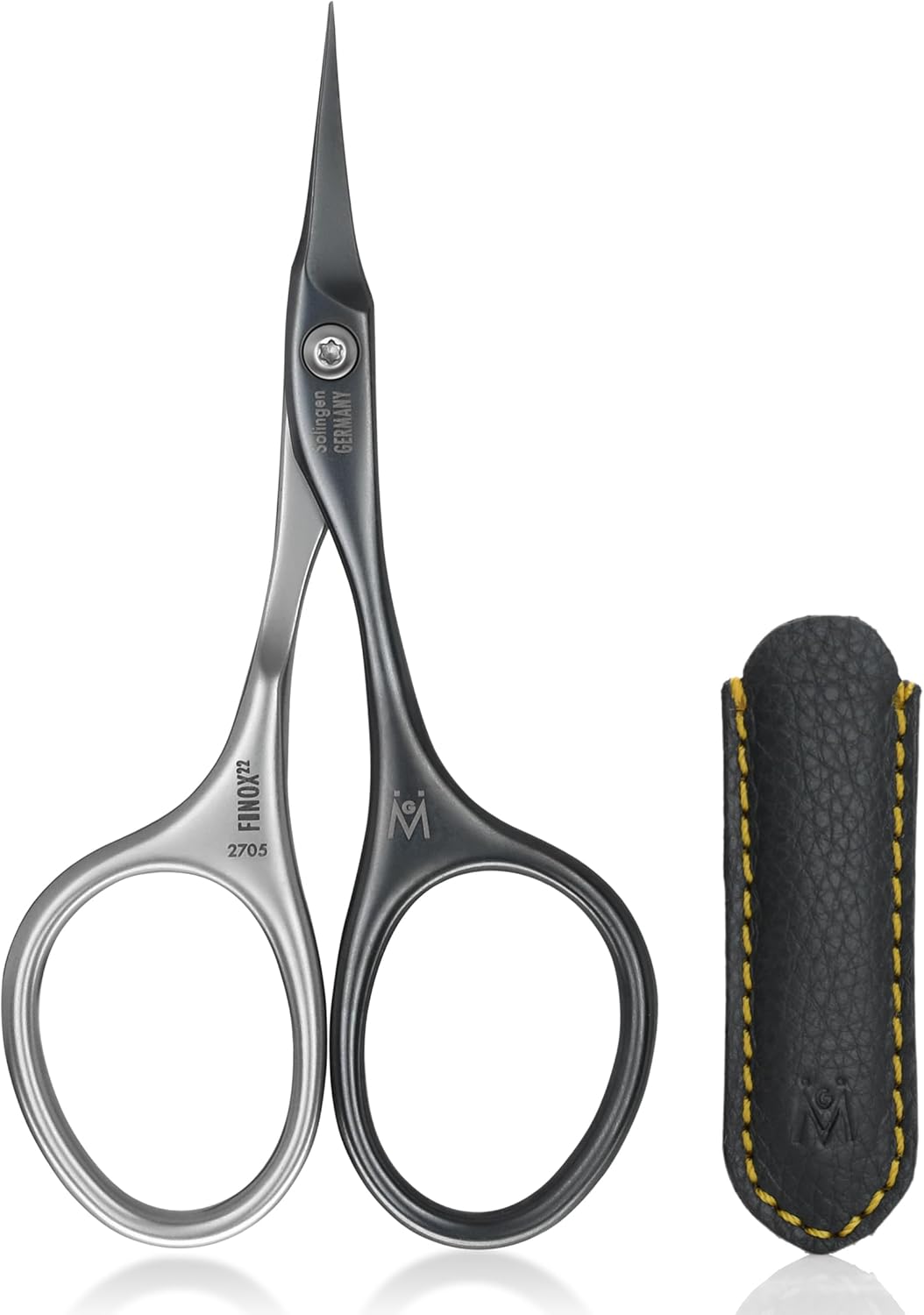 GERMANIKURE Tower Point Cuticle Scissors Grooming Scissors FINOX Stainless Steel Professional Nail
