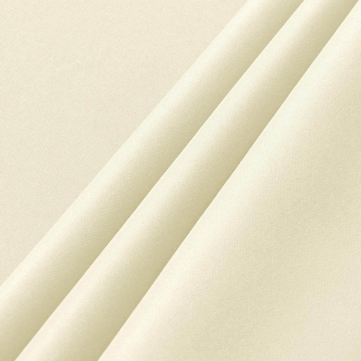 sancua 2 Pack Beige Tablecloth 60 x 102 Inch, Rectangle 6 Feet Table Cloth - Stain and Wrinkle