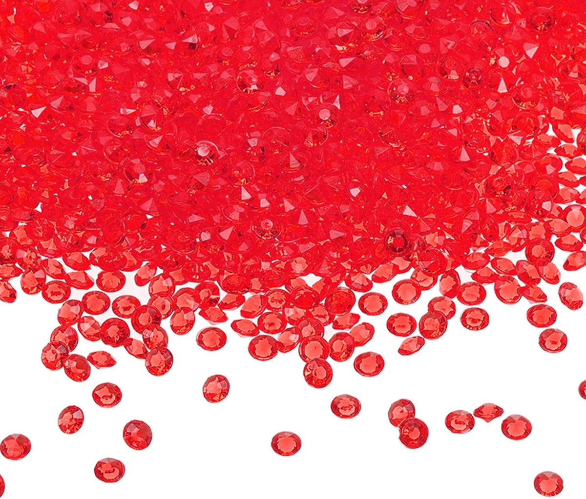 PATIKIL 10000 Pcs Wedding Table Scatter Confetti Crystals 4.5mm Acrylic Diamonds Vase Fillers Gems