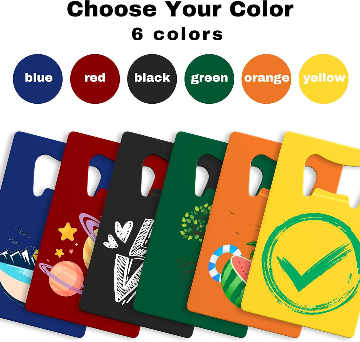 Personalized Credit Card Bottle Opener, Custom Stainless Steel Beer Bottle Opener, Upload Your