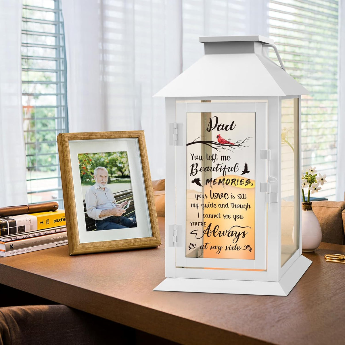 Memorial Lantern Bereavement Gifts in Memory of Loved One Memorial Gifts for Loss of Father