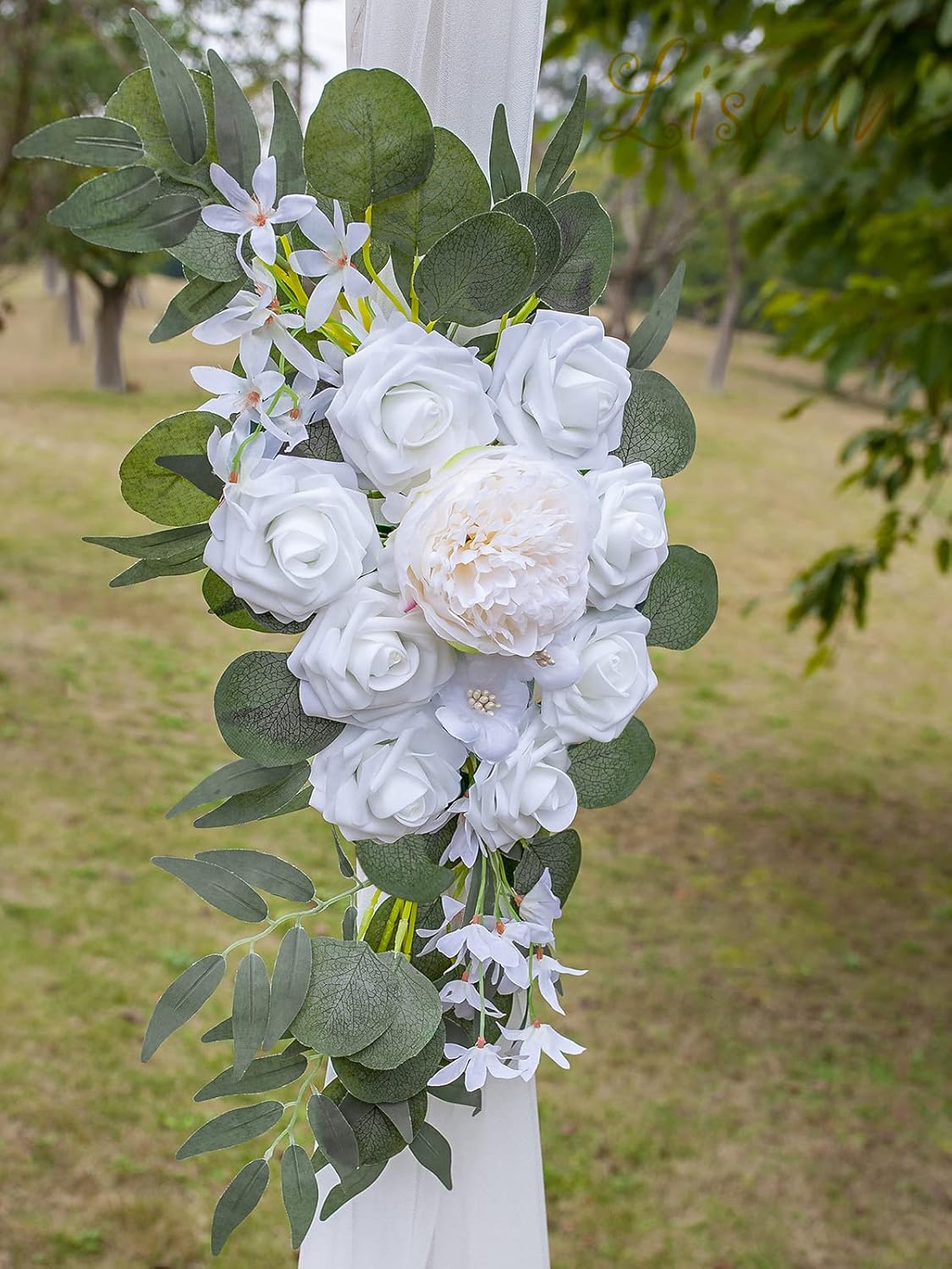 Wedding Arch Flowers, Artificial Flowers for Decoration, Large Flower Swag for Boho Styles Wedding