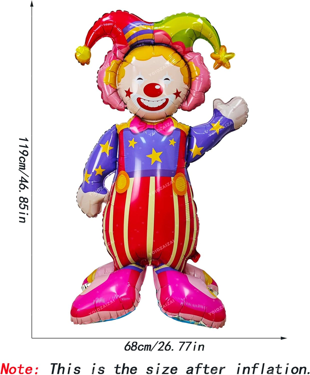 Self Standing Large Circus Balloon For Circus Carnival Theme Party Decorations Circus For Plim Plim