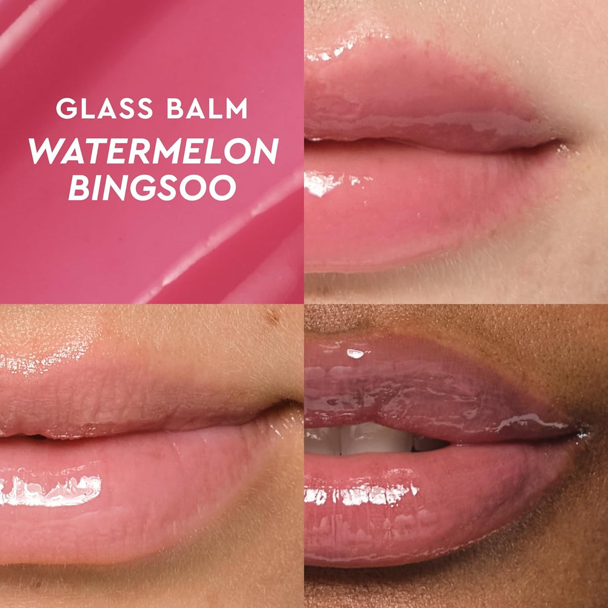 Glow Recipe Glass Balm Lip Treatment - 12Hr Hydrating Lip Balm & Moisturizer with Hyaluronic Acid