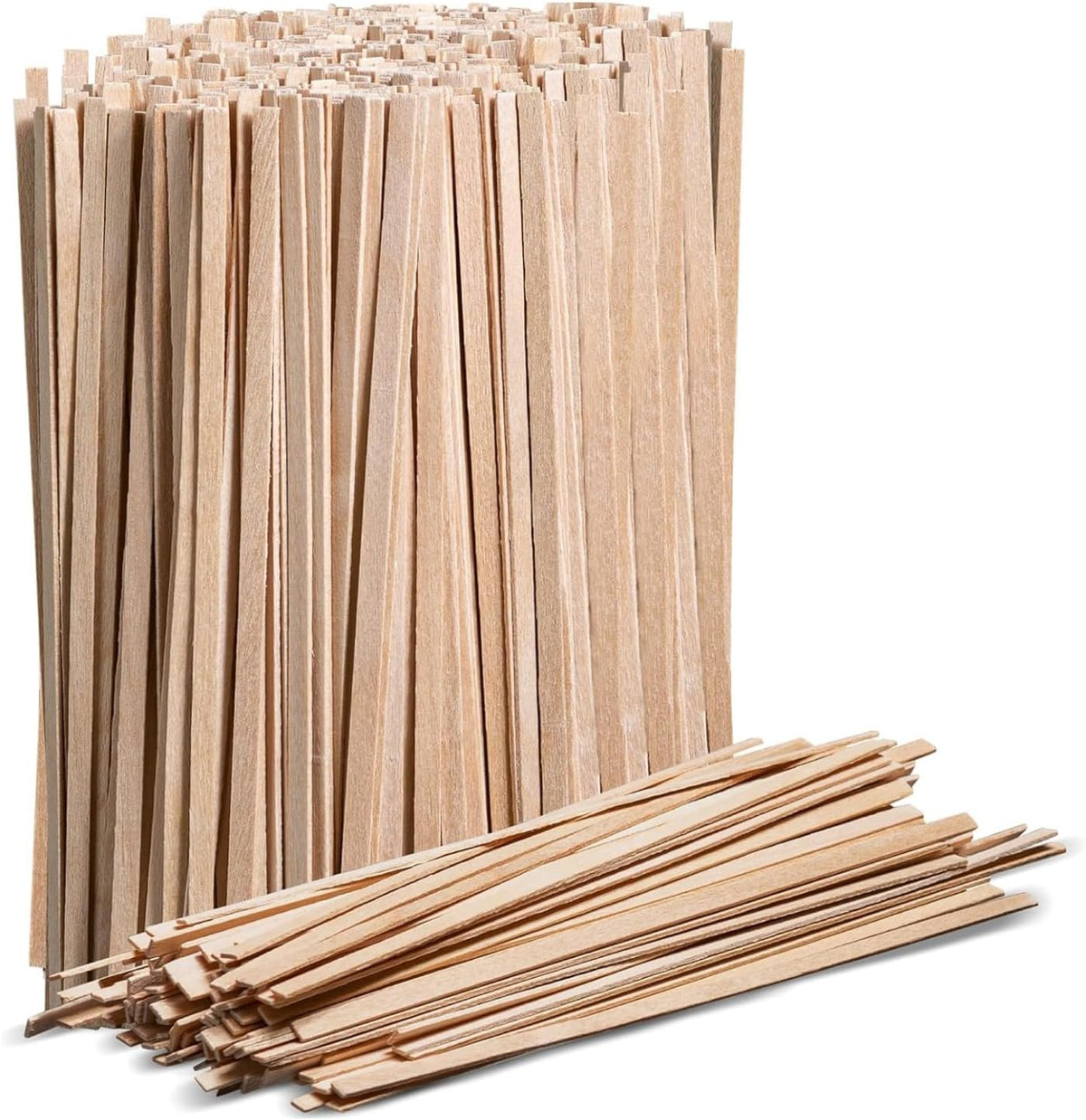 1000 Wooden Coffee Stirrer by Prestee - Disposable 5.5 inches Long Wooden Stir Sticks for Coffee