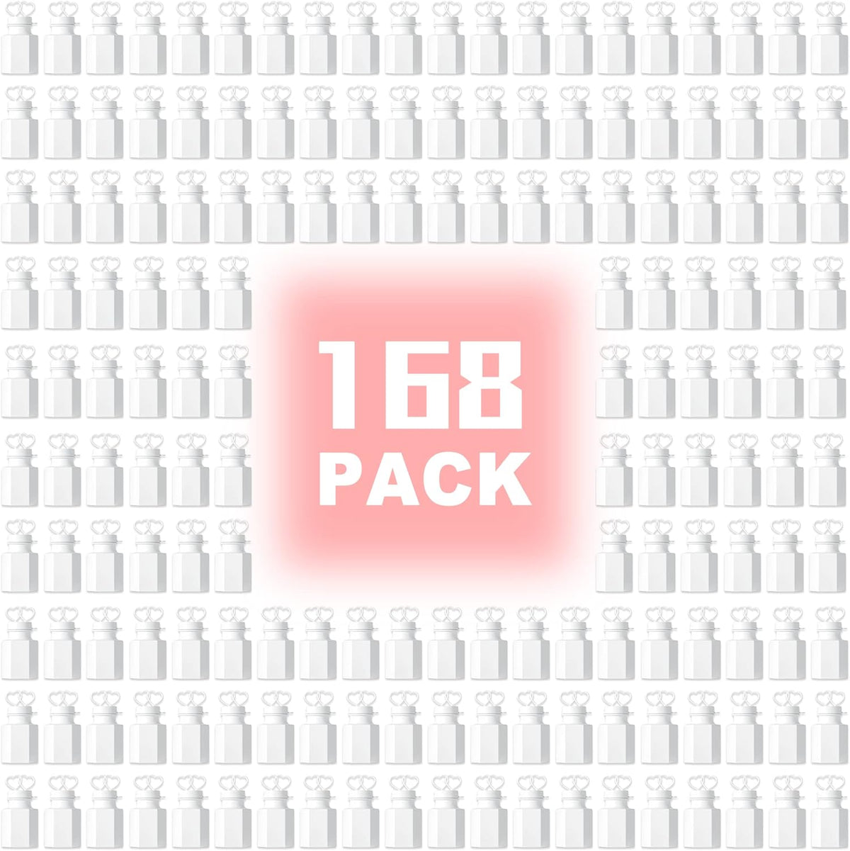 INSCRAFT 168 Pack Wedding Bubble,Bulk Party Favor for Wedding, Anniversary, Engagement, Bridal