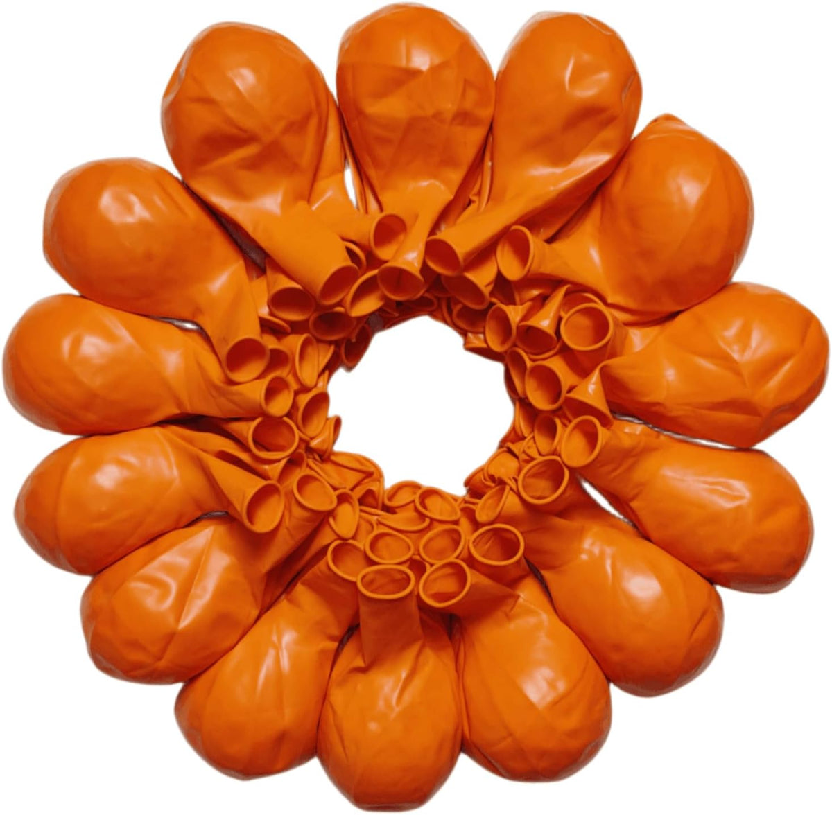 90 Pack Orange Balloons 18 inch Orange Latex Party big Balloon Bulk for Various Party Events