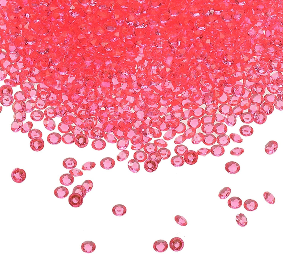PATIKIL 10000 Pcs Wedding Table Scatter Confetti Crystals 4.5mm Acrylic Diamonds Vase Fillers Gems