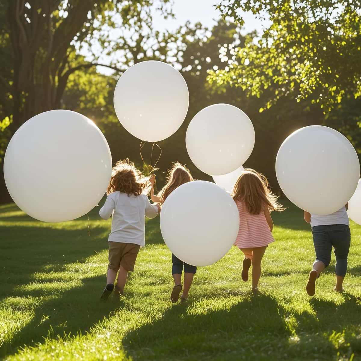 35 Pack White Balloons 36 Inch White Latex Party Large Balloon Bulk for Various Party Events