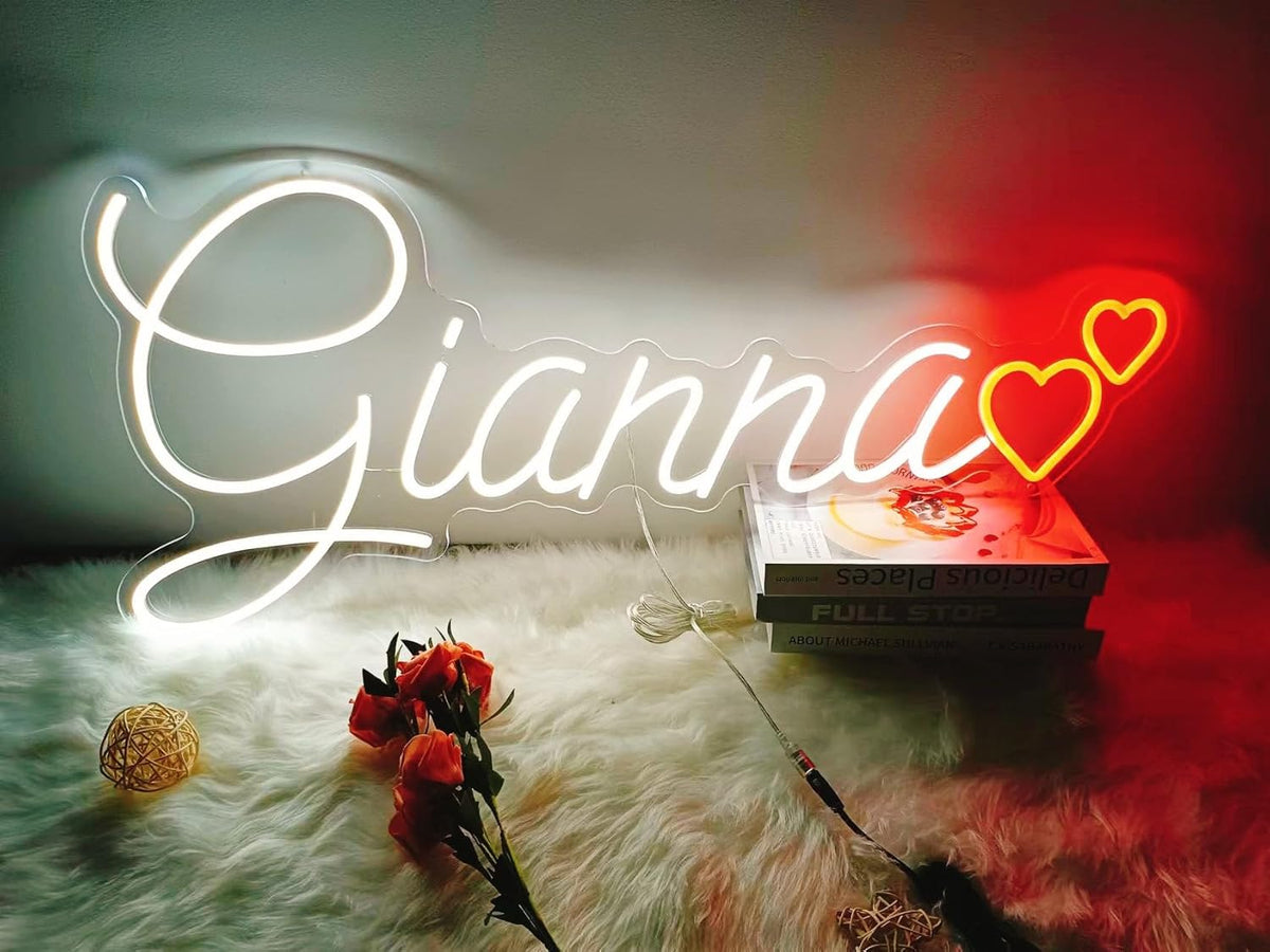 Custom Neon Sign for Wall Decor,Room decor,LED Neon Sign Customizable for Wedding,Birthday