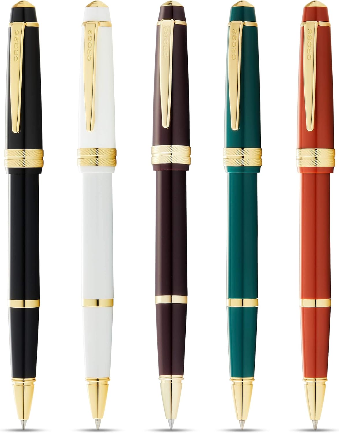 Cross Bailey Light Refillable Rollerball Pen Presented in a Everyday Gift Box - Medium Point, Black