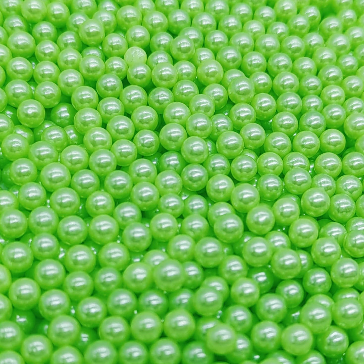Edible Light Green Pearl Sugar Sprinkles Candy 4mm Mini Pearls Cake Decorations Cupcake Toppers