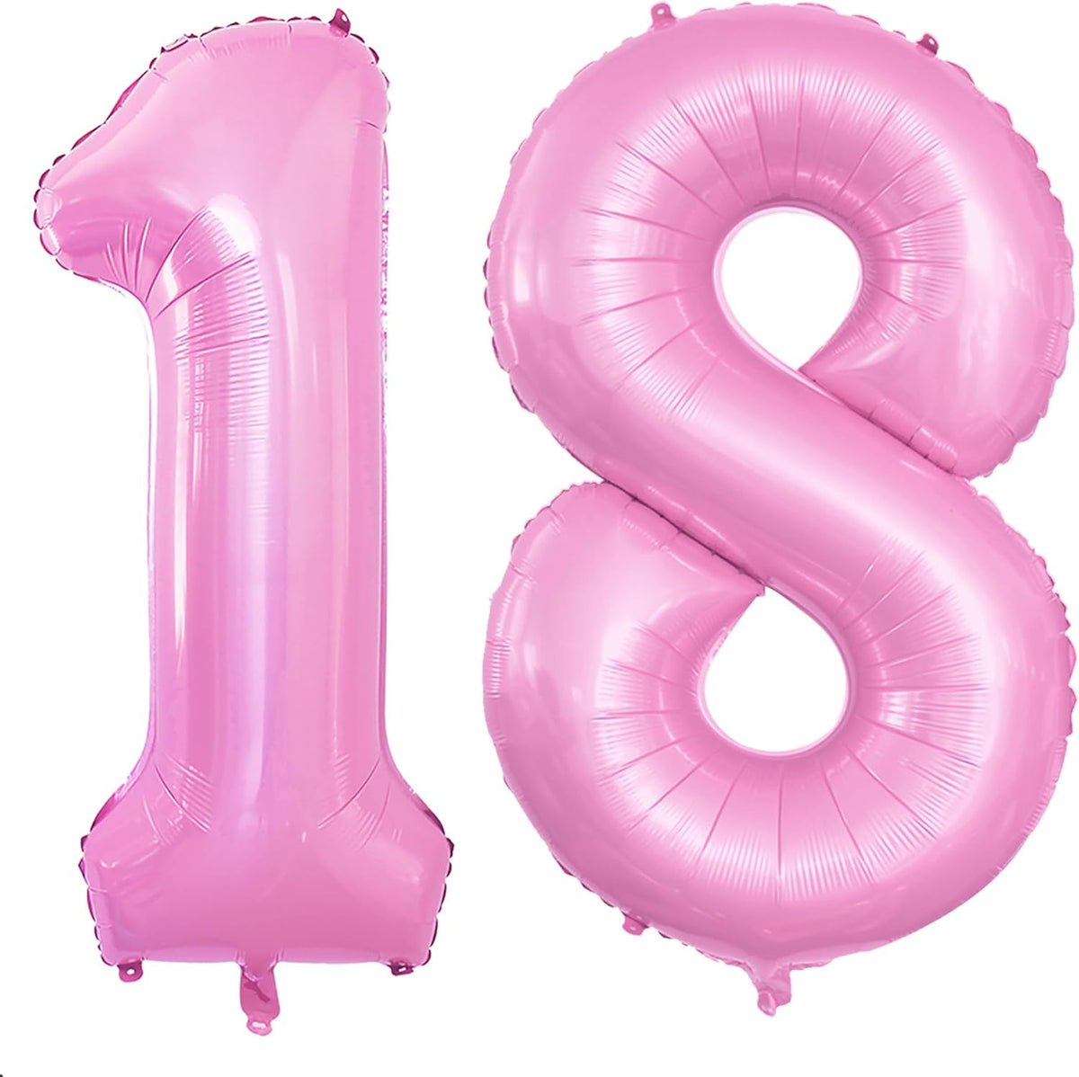 GOER Number 18 Balloons for 18th Birthday Sweet 18 Party Decorations,42 Inch Jumbo Foil Helium 81