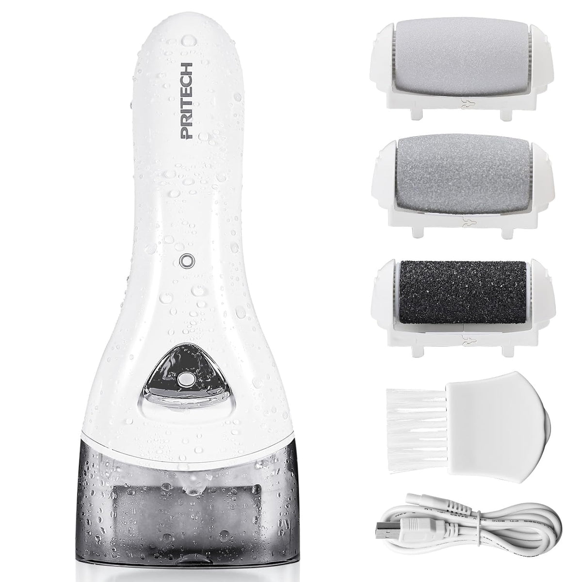 Electric Foot Callus Removers Rechargeable, Portable Electronic Foot File Pedicure Tools, Electric