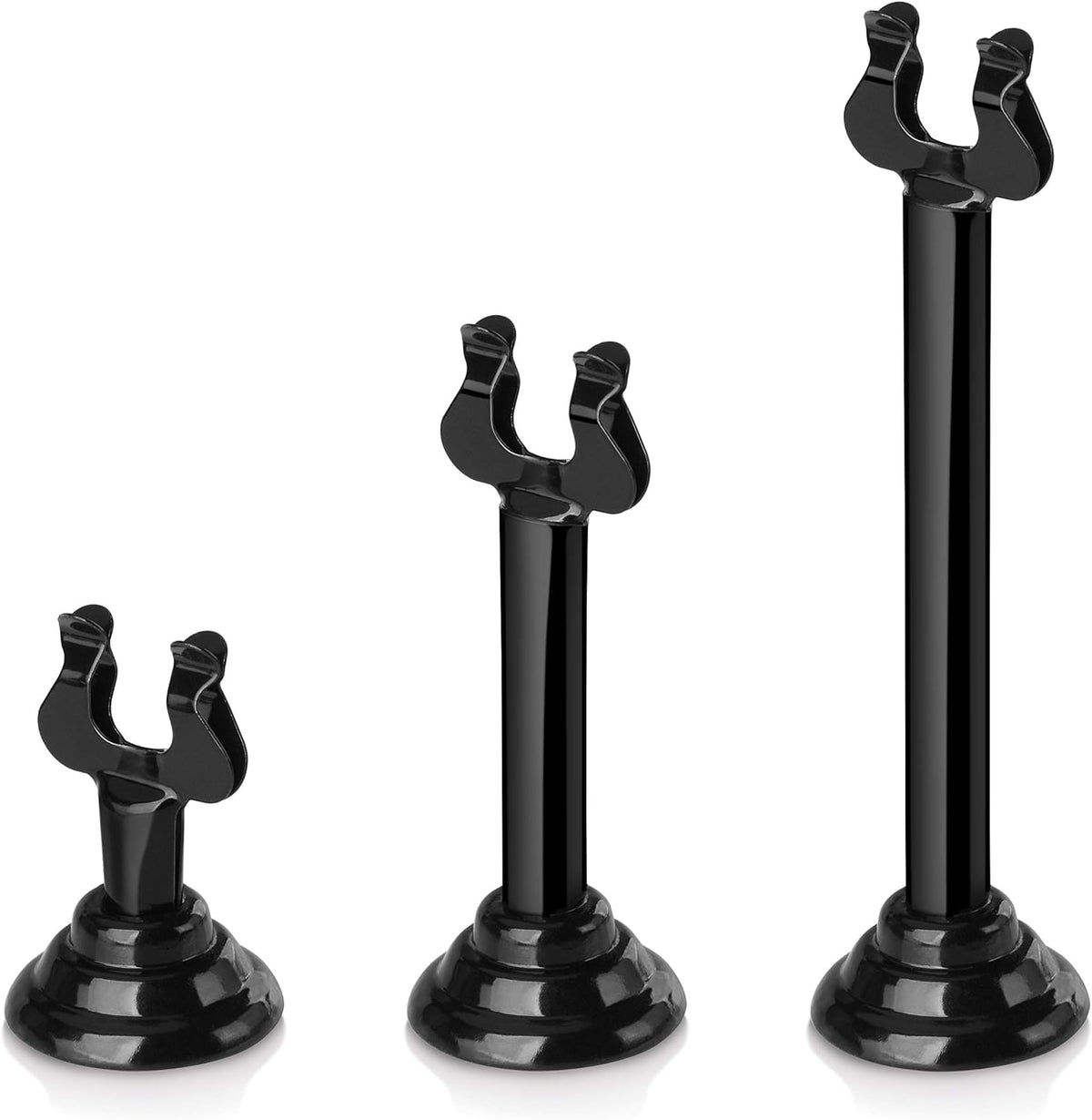 New Star Foodservice 27761 Triton/Ring-Clip Table Number Holder/Number Stand/Place Card Holder, Set