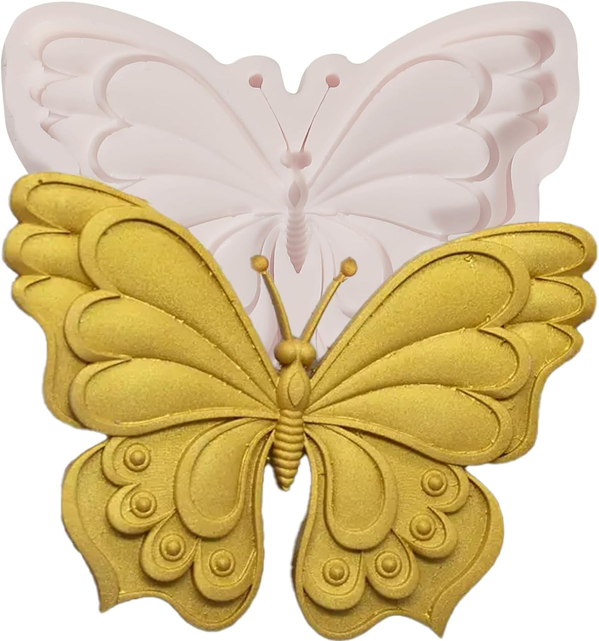 1Pcs Butterfly Silicone Mold, Chocolate Fondant Molds Butterfly Resin Mold for Home Baking Cake