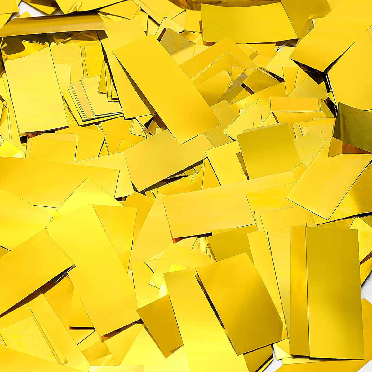 Sumind 200 Grams Gold Silver Large Metallic Confetti Rose Glitter Throwable Table Scatter Foil