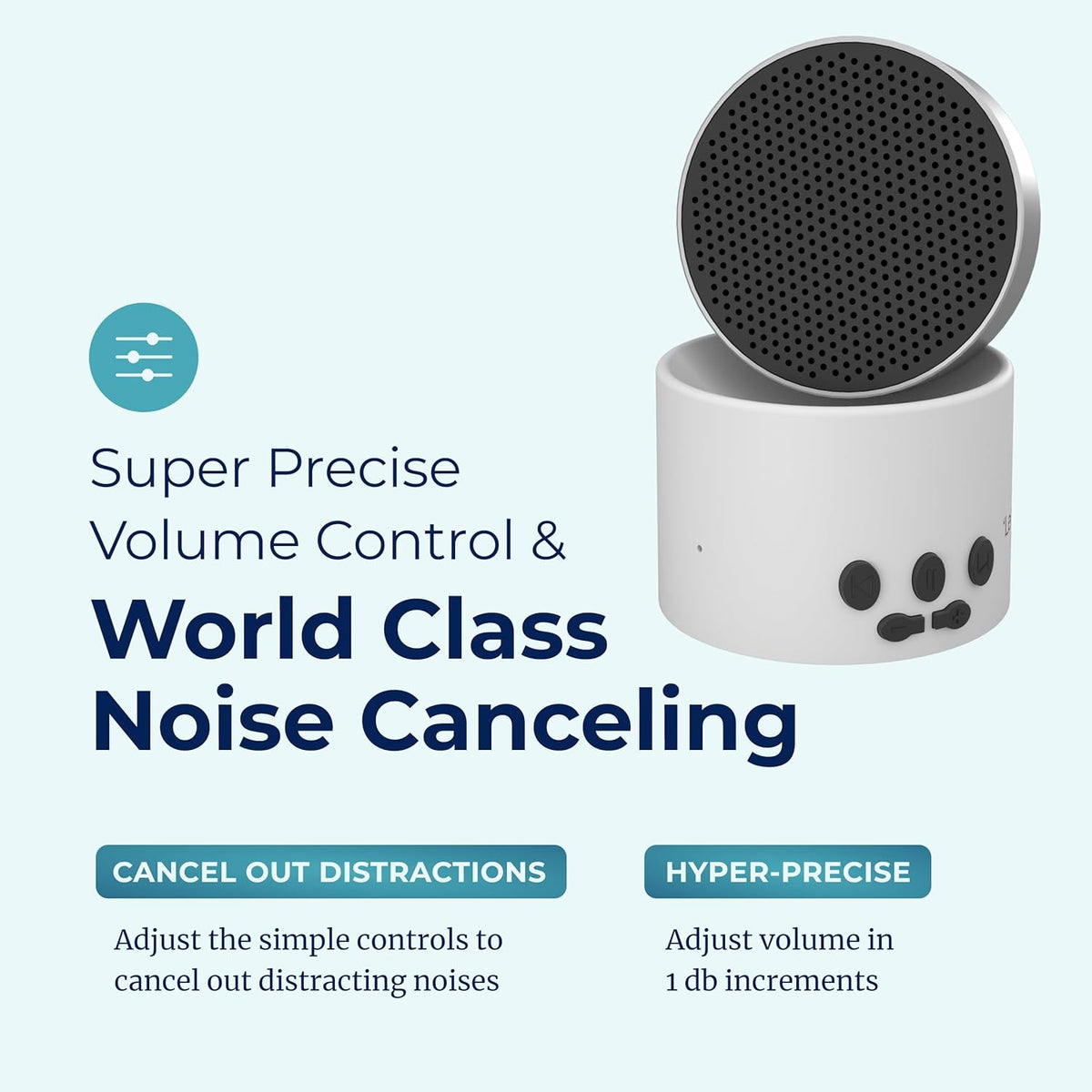 Adaptive Sound Technologies LectroFan Micro 2 - Portable Bluetooth Speaker & White Noise Machine