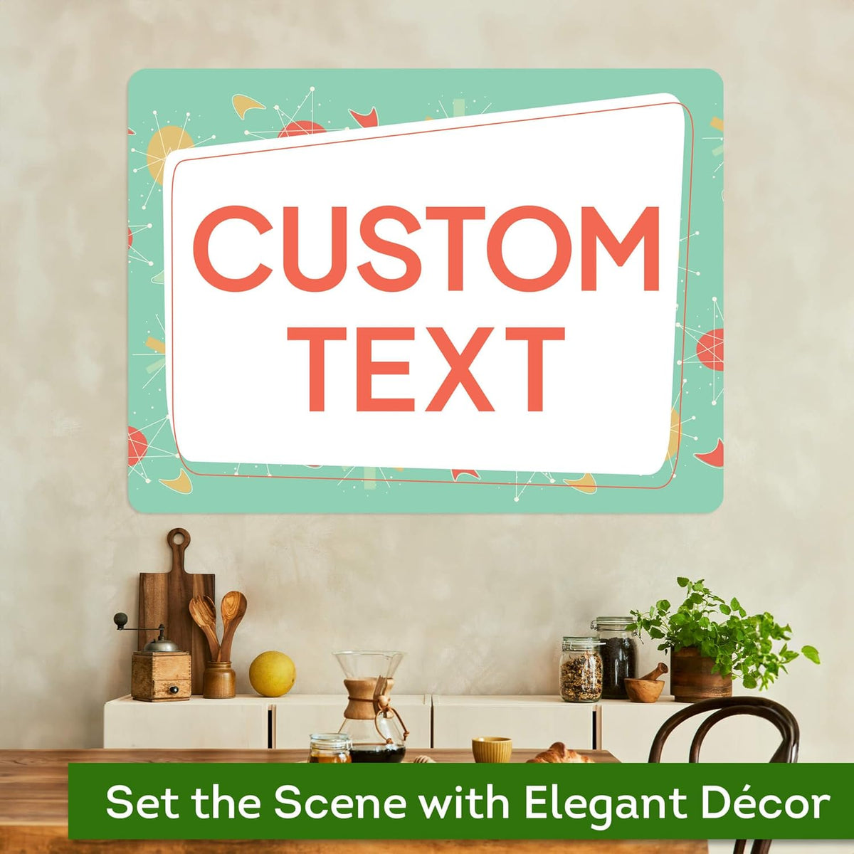 Custom Sign, Custom Street Sign, 11 Font Colors, 13 Font Styles, 4 Hole Options, 22 Sizes, 36x48