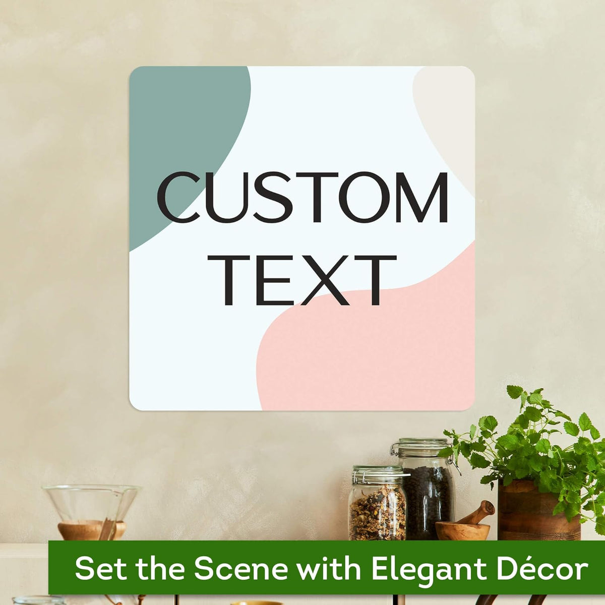 Custom Sign, Custom Street Sign, 11 Font Colors, 13 Font Styles, 4 Hole Options, 22 Sizes, 18x18