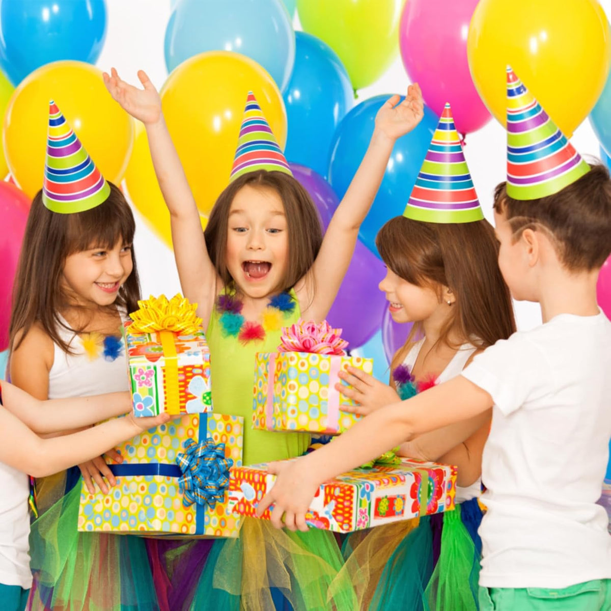 Assorted color Balloon 110pcs, color Latex Balloons 12 inch for Birthday Valentine’s Day