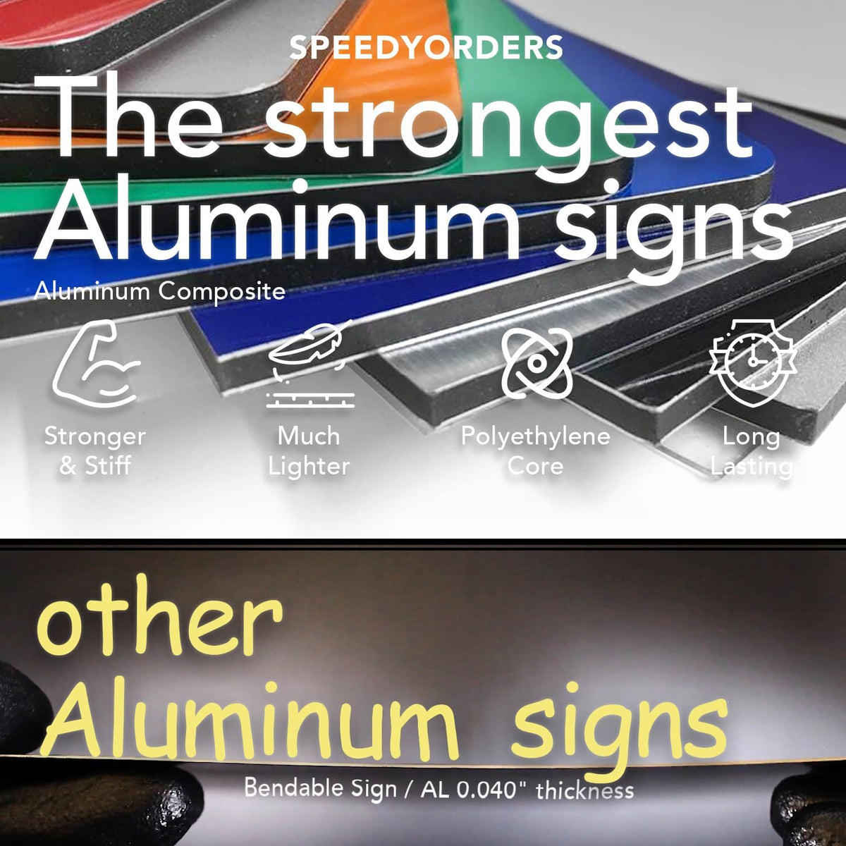 Custom Metal Signs, Personalized Aluminum, Customized Safety, Business Signs, Waterproof Outdoor
