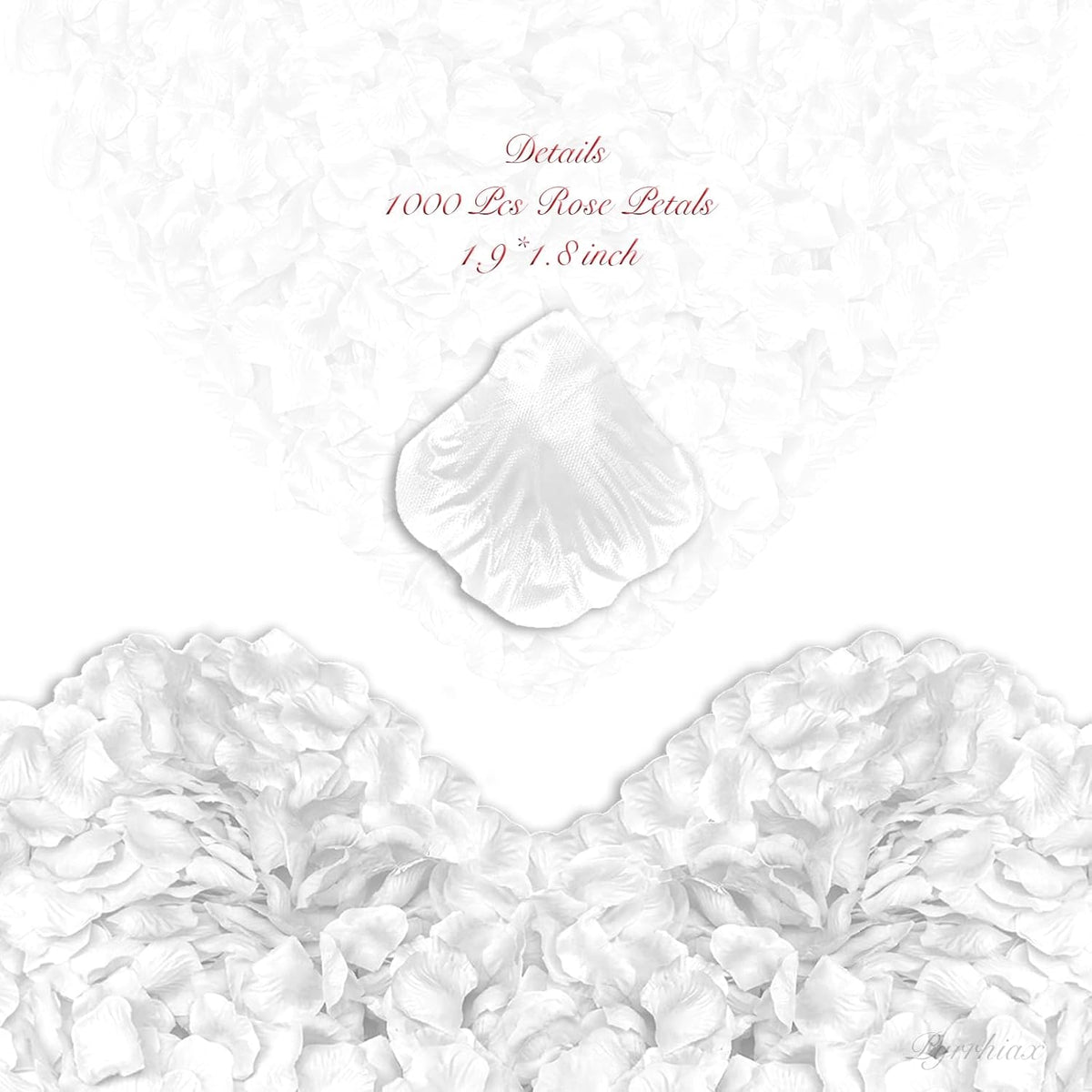 1000Pieces Rose Petals, Artificial Flower Petals Fake Rose Petals for Romantic