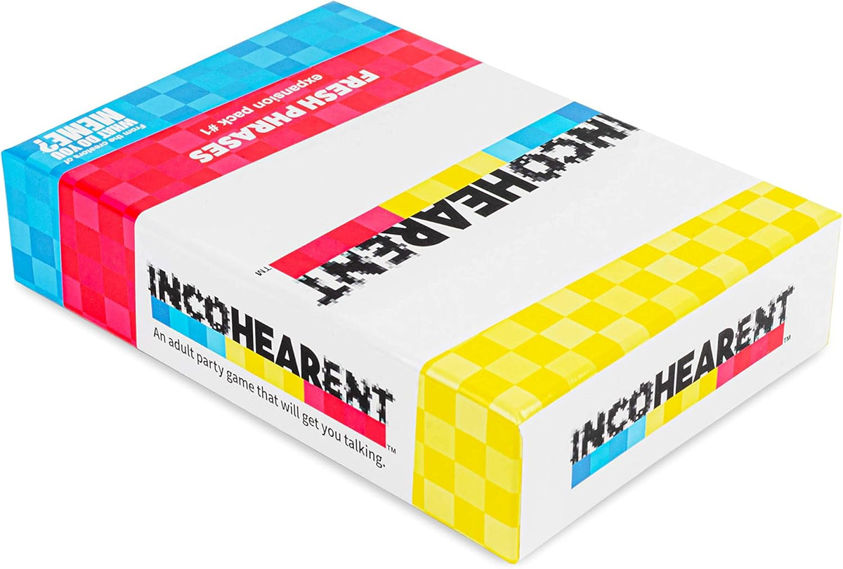 WHAT DO YOU MEME? Incohearent Fresh Phrases Expansion Pack - Designed to be Added to Incohearent