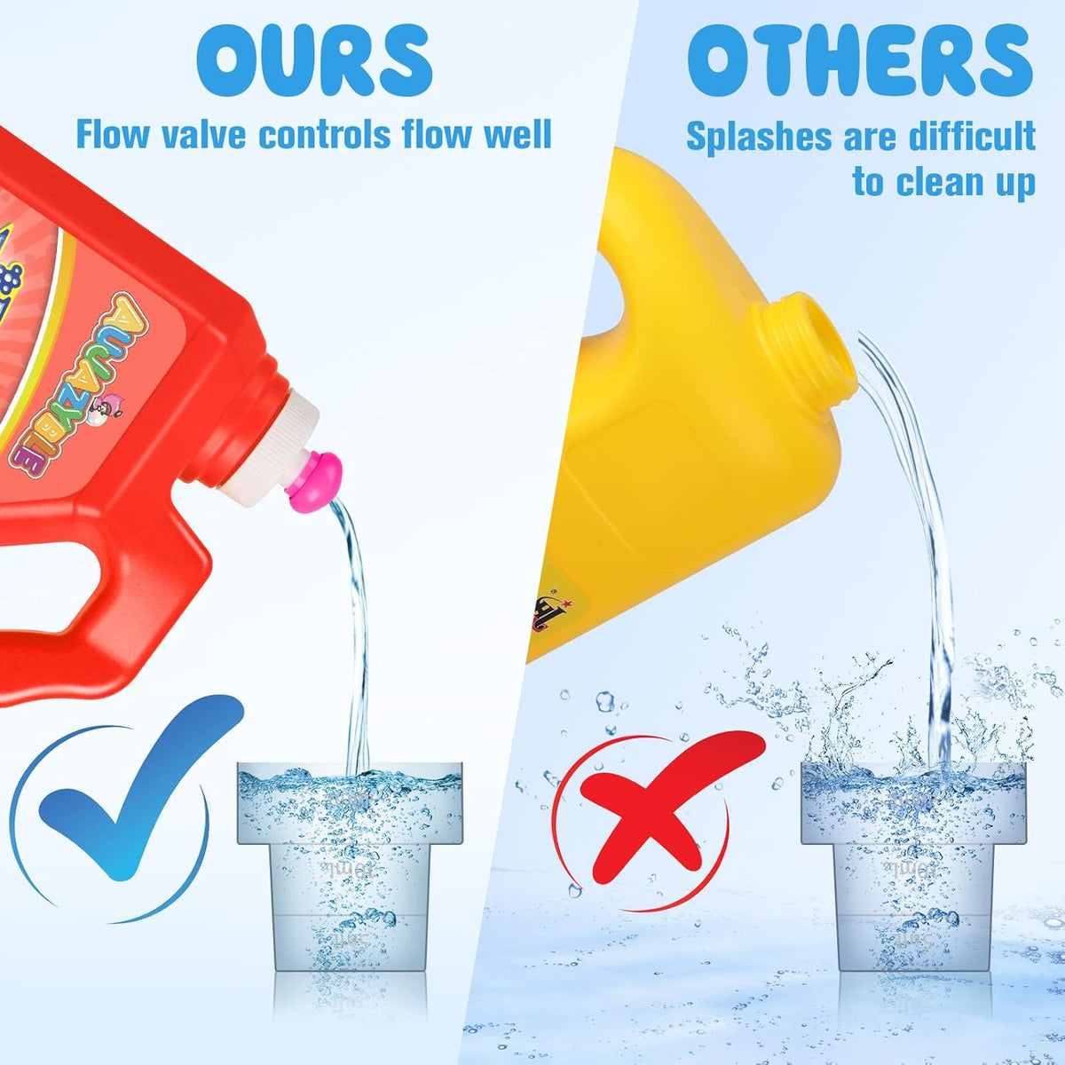 70 oz Bubbles Refills for Kids-Premixed Bubble Solution Refill Premium Bubble Liquid Bubble Juice