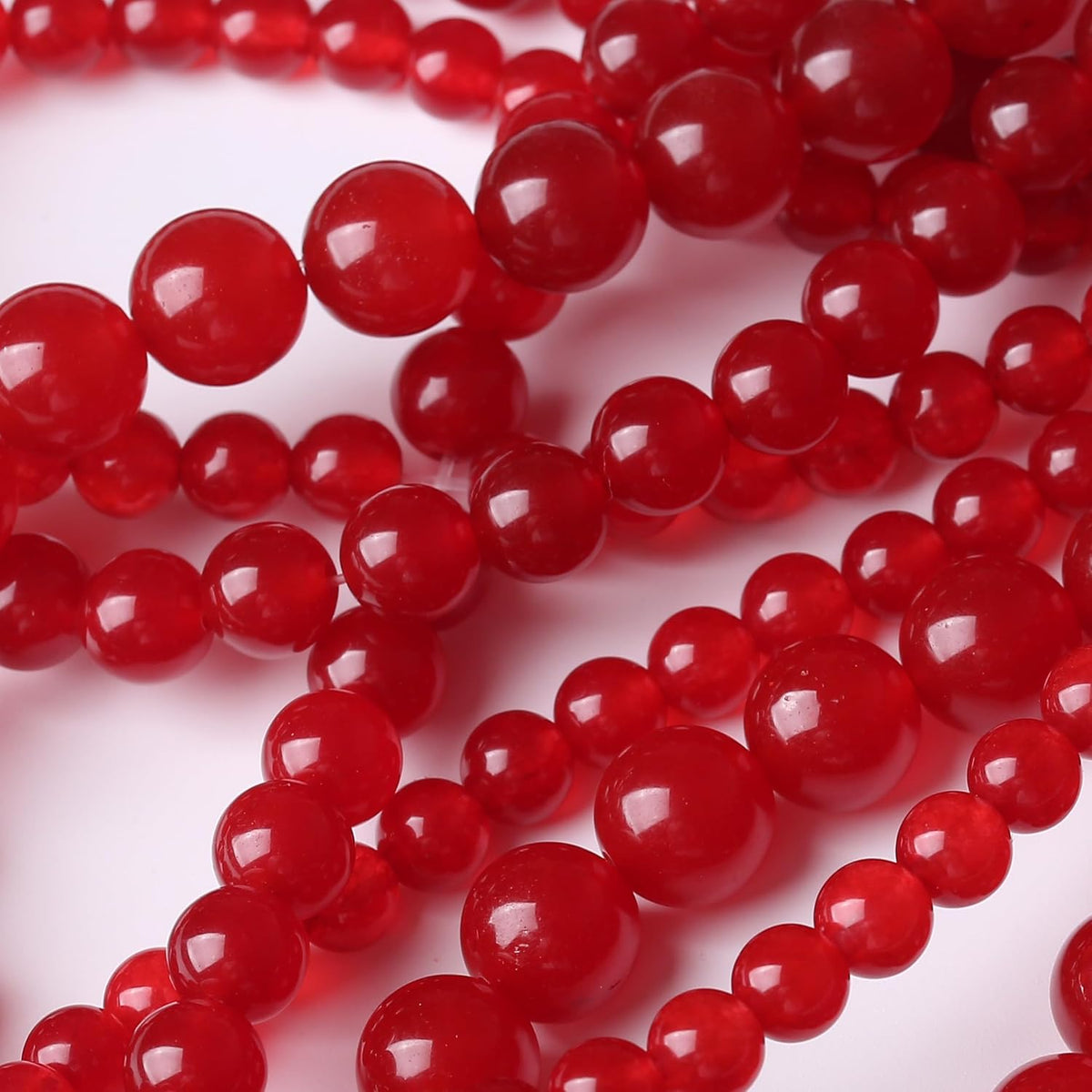 Carnelian Stone Beads Gemstone Round Crystal Energy Jade Beads Stone Beads for Jewelry Making DIY