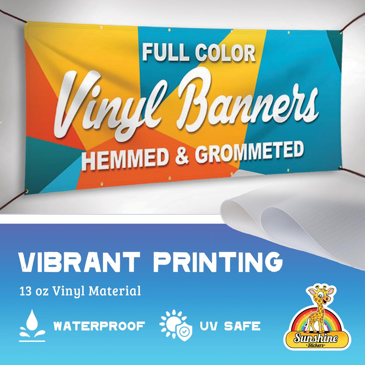 Custom Banners | Personalized Vinyl Signs for Business, Birthdays, Weddings, Events, Outdoor &