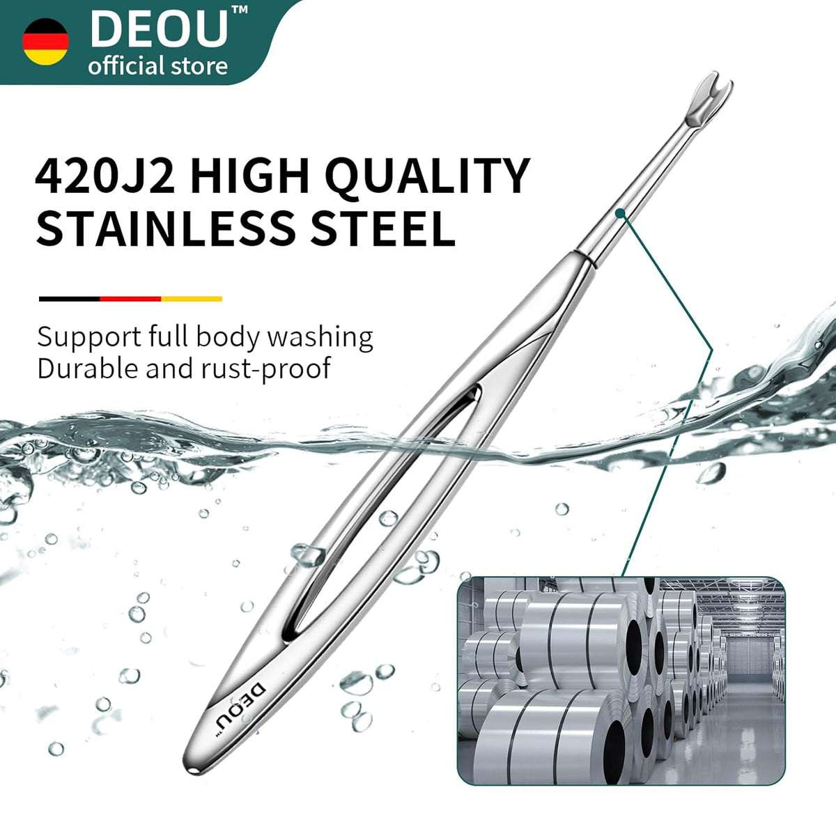 Cuticle Pusher Dead Skin Remover Stainless Steel dead skin fork cuticle trimmer Professional nail