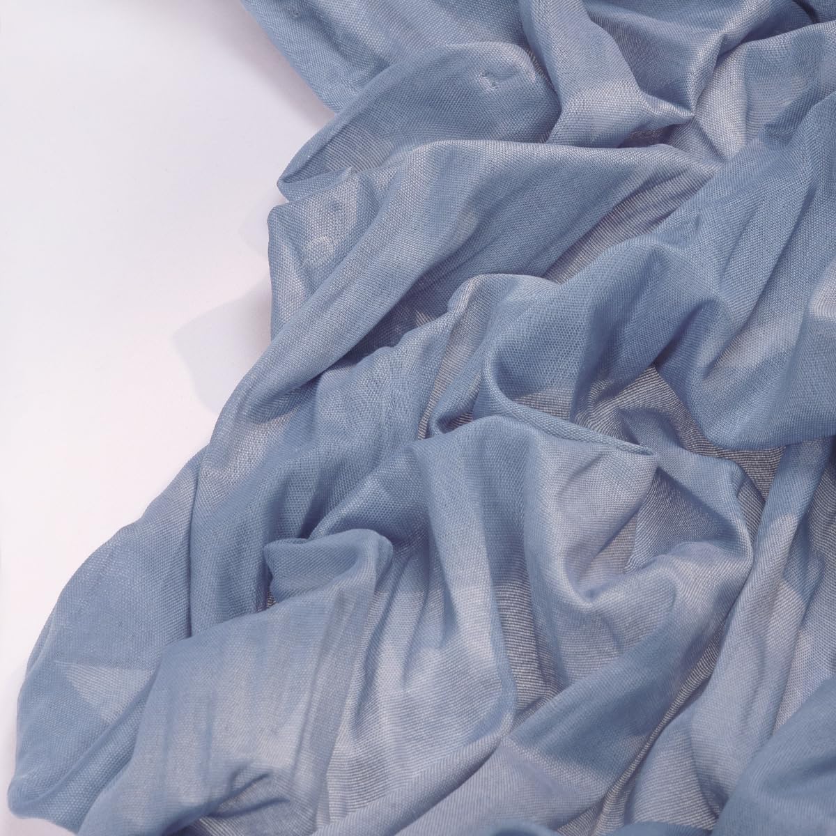 Dusty Blue Cheesecloth Table Runner Fall Table Runner Boho Gauze 120 Inches Blue Cheese Cloth Fall