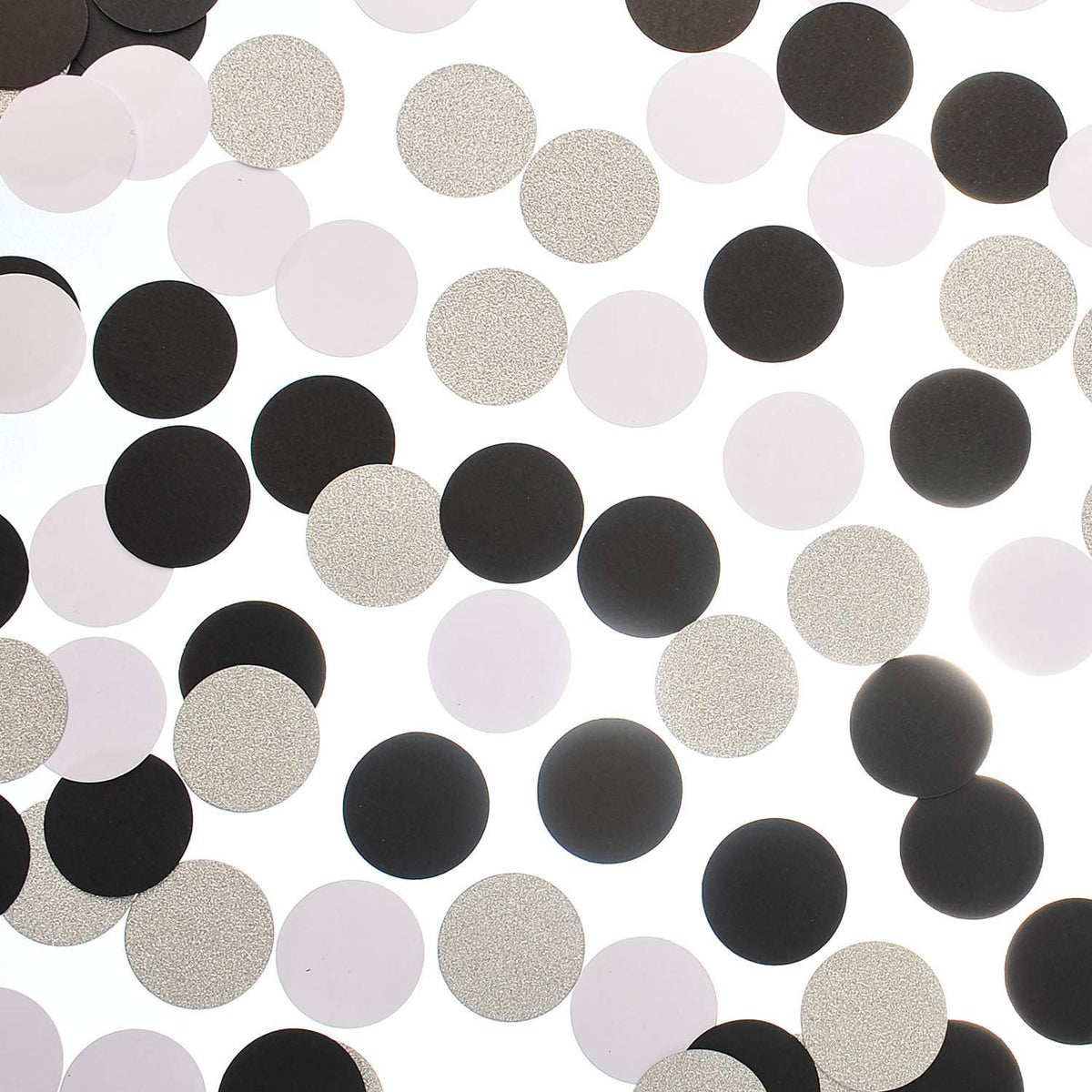 Glitter Confetti Circle Dots for Table Wedding Birthday Party Decoration, 1.2 inch in Diameter