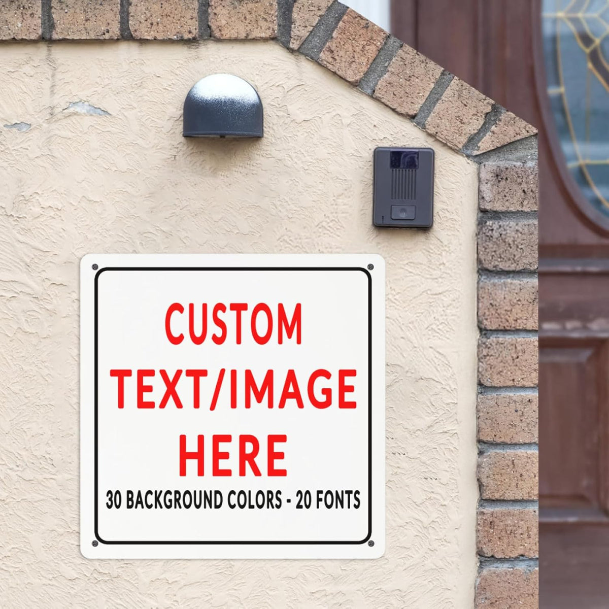 Custom Sign Personalized Custom Metal Sign, Customize For Office, Business, Workplace, Office