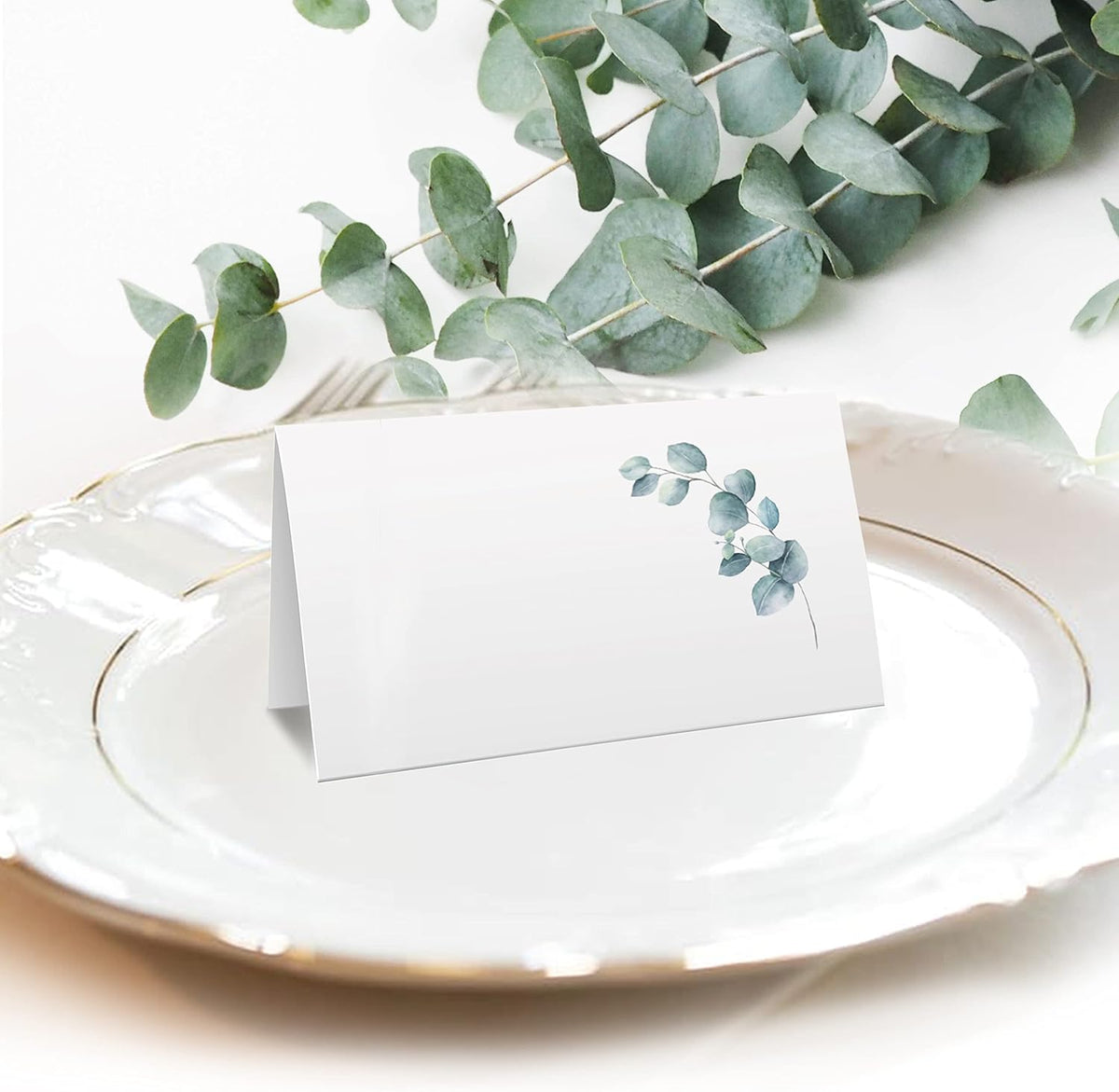 CLEVER SIGNS Place Cards for Wedding or Party, Seating Place Cards for Tables, Scored for Easy