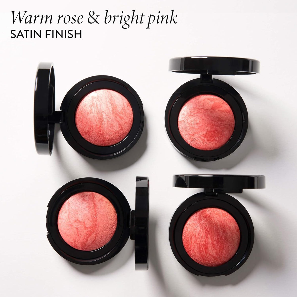 LAURA GELLER NEW YORK Baked Blush-n-Brighten Marbleized Blush for Cheeks - Cherry Custard - Natural