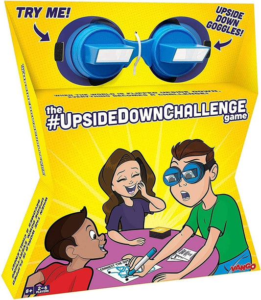 Vango The UpsideDownChallenge Game for Family & Kids - Fun Challenges with Upside Down Goggles