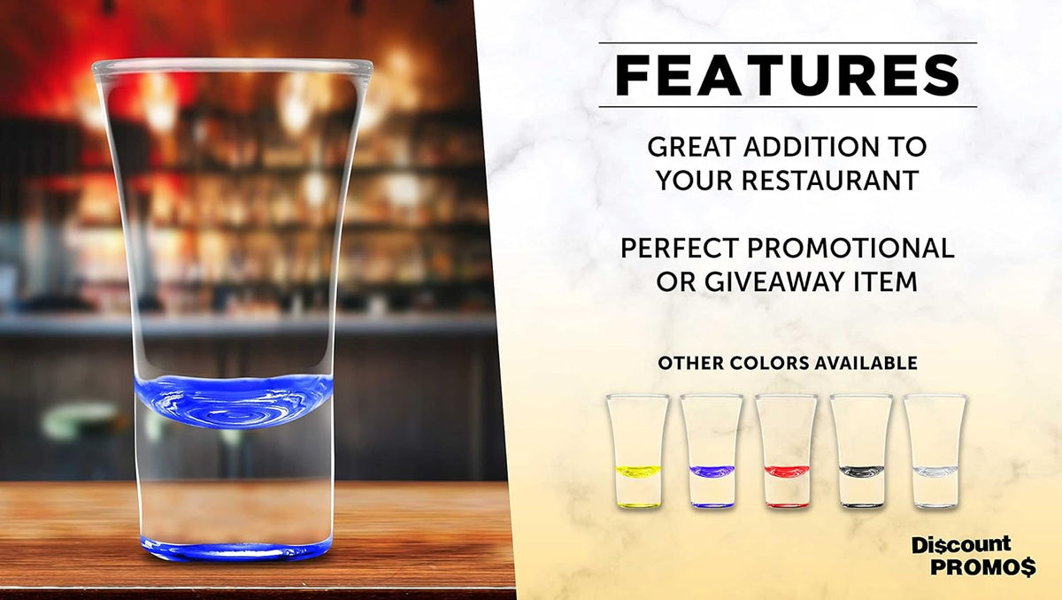 DISCOUNT PROMOS 2 oz. Lord Shooter Etched Shot Glasses, 10 pack, 21st Birthday Party, Lounge