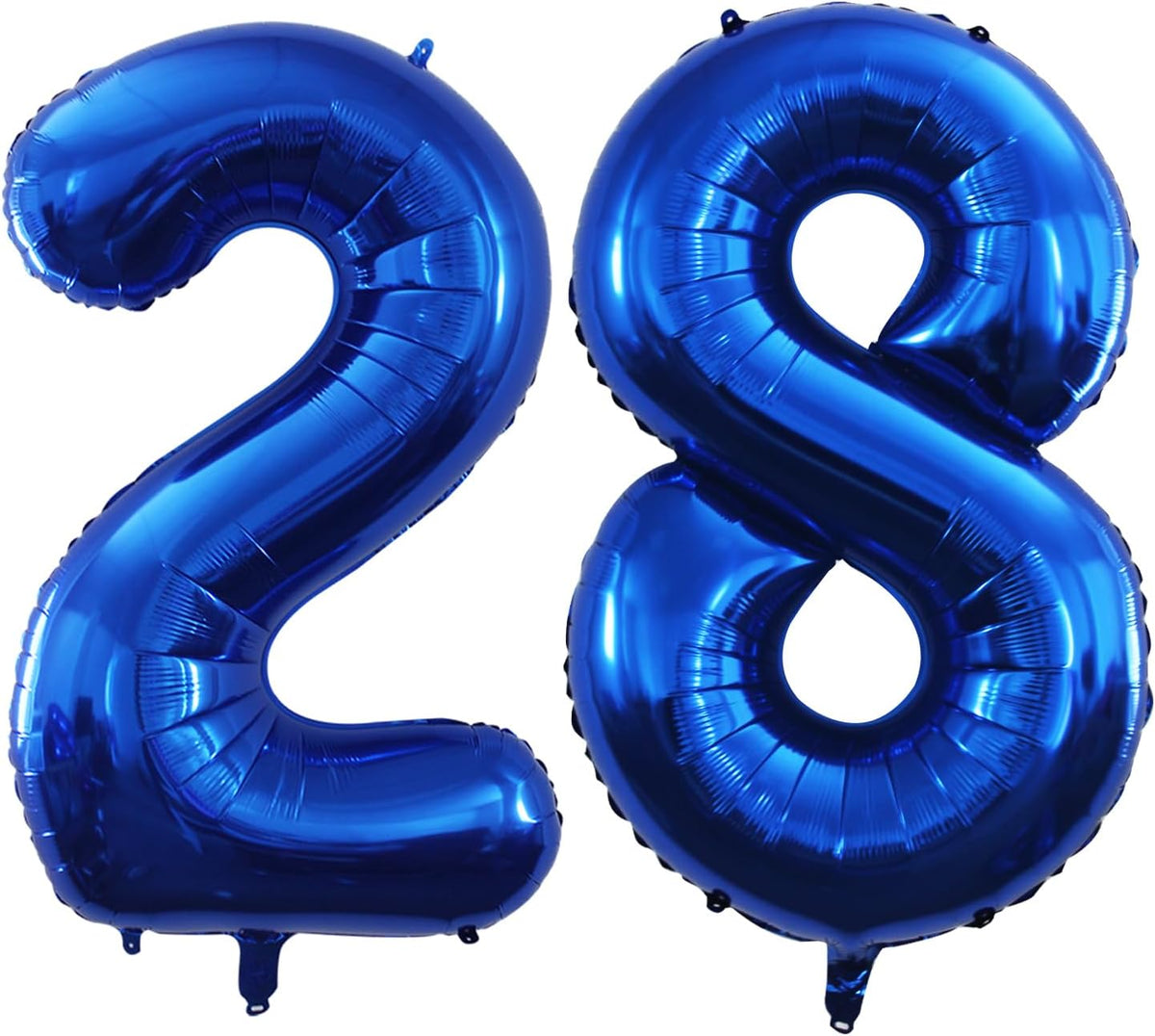 GOER Number 28 Balloons for 28th Birthday Party Decorations,42 Inch Jumbo Foil Helium 82 Balloons