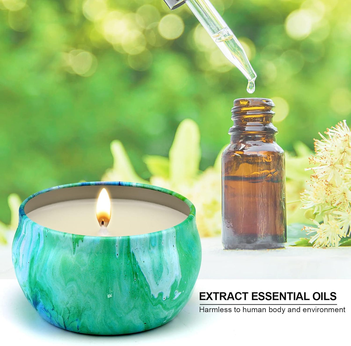 16 Pack Scented Candles Gift Set - 2.5oz Strong Fragrance Natural Soy Wax Candles in Portable