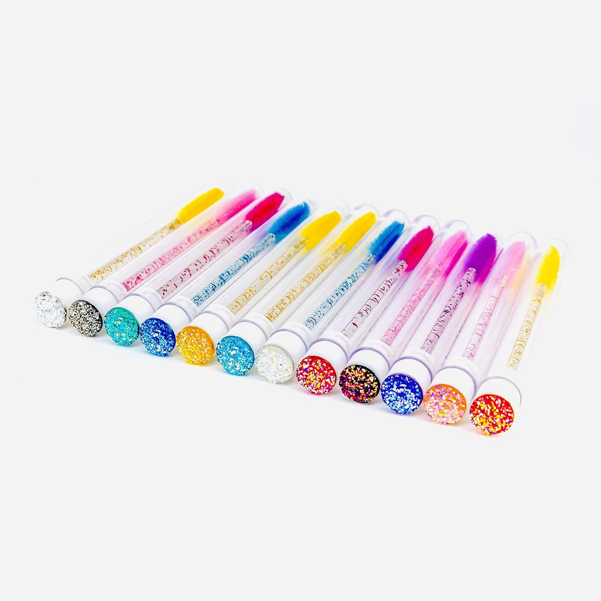 i-Laesh 20 Pcs Lash Brush Eyelash Brushes for Eyelash Extensions Spoolies Cleaning Mascara Wands