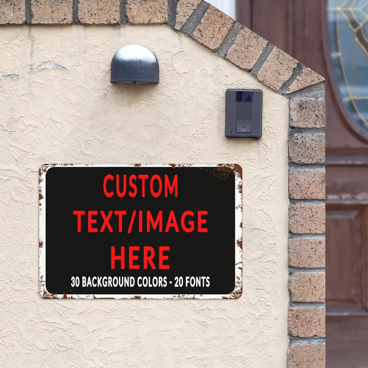 Custom Sign Personalized Custom Metal Sign, Customize For Office, Business, Workplace, Office
